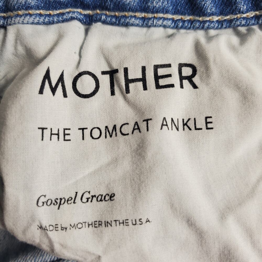 Mother Tomcat Straight Ankle Jeans 26 / 2 - Picture 7 of 9